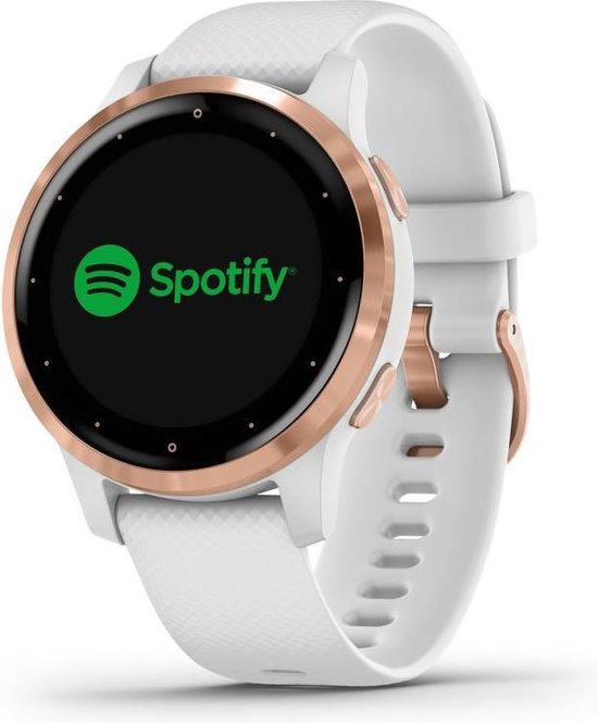 Garmin Vivoactive 4S Smartwatch dames 40 mm Wit/Rosegoud