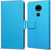 Knaldeals.com - Motorola Moto G7/G7 Plus hoesje - Book Wallet Case - blauw
