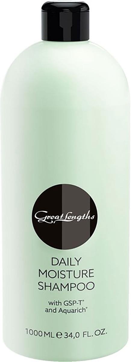 Great Lengths Daily Moisture Shampoo-1000 ml - vrouwen - Voor