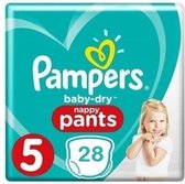 Pampers Baby Dry Pants Maat 5 - 28 Luierbroekjes