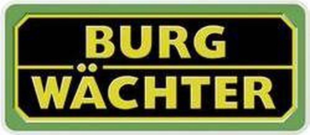 Burg-Wächter compacte brievenbus met openingsstop, A4-gleufformaat, volledig kunststof, Swing 4905 W, wit : BURG-WÄCHTER