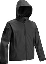 Defcon 5 Outdoorjas Tactical Heren Polyester Zwart Maat Xxl
