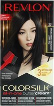 Revlon Luxurious Colorsilk Buttercream Hair Color 126.8ml - 30/20N Brown Black