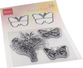 Marianne Design Stamp en die sets Tiny's Butterflies