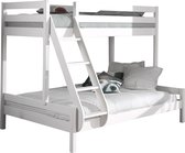 Vipack Stapelbed Pino Martin - 140 + 90 x 200 cm - wit