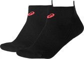 Asics - 2 Pack Socks - Hardloopsokken - 43-46 - Zwart