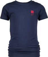 Vingino T-shirt Crew Jongens Katoen Donkerblauw Maat 104