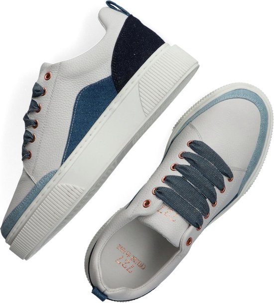 Cycleur de Luxe Sofia Lage sneakers - Leren Sneaker - Dames - Wit - Maat 39  | bol.com