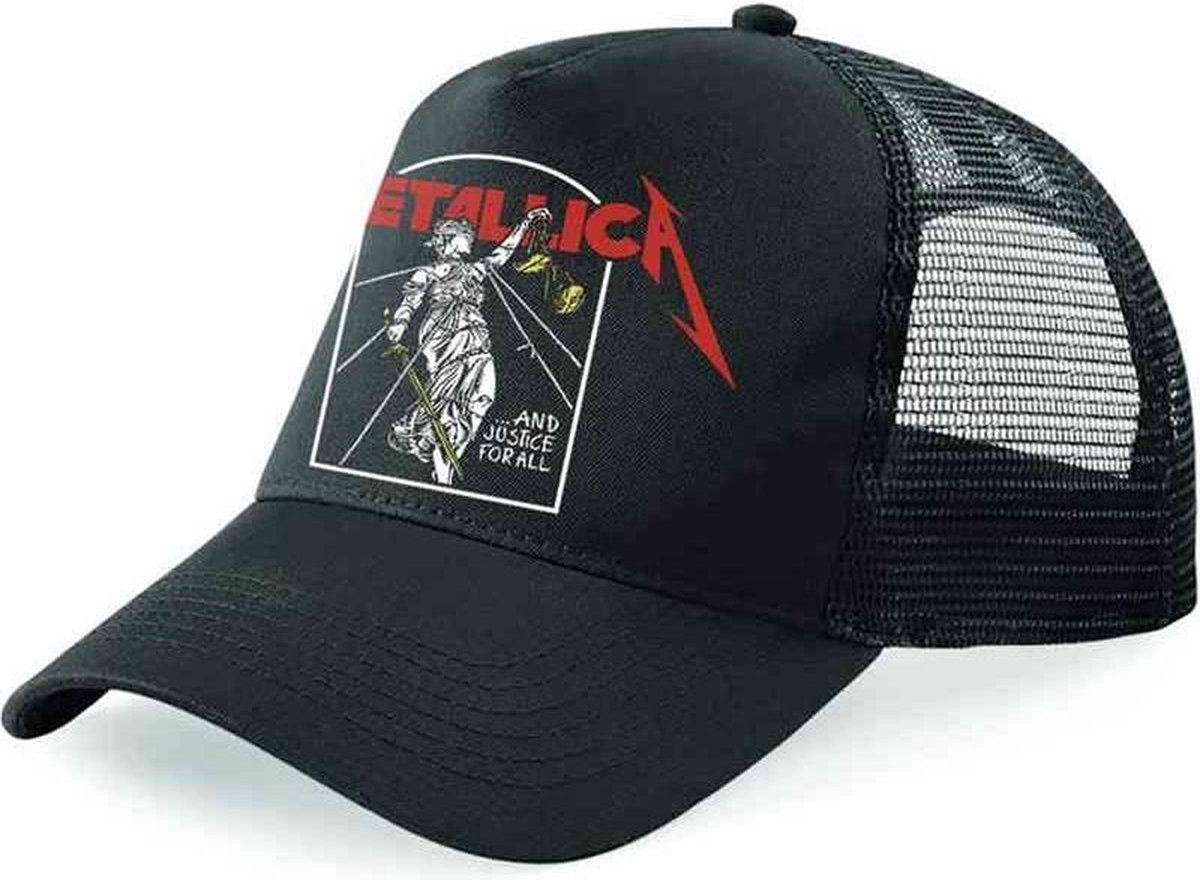 Metallica Justice Unisex Cap - zwart - Standard