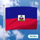 Vlag Haiti 200x300cm - Glanspoly