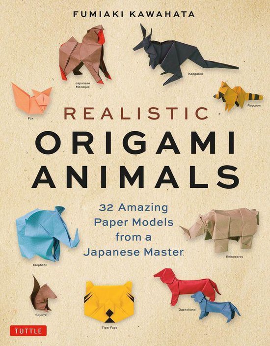 Realistic Origami Animals - cover
