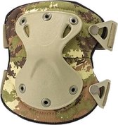 Defcon 5 Kniebeschermer 17 X 19 Cm Nylon Groen/bruin