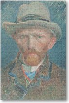Zelfportret, Vincent van Gogh - 252 Stukjes puzzel voor volwassenen - Vincent van Gogh - Besteposter - Meesterwerken