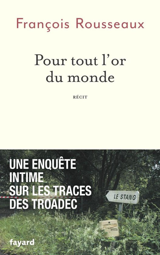 Pour tout l'or du monde - cover