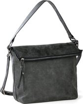 Zwart Cork schoudertas / shopper