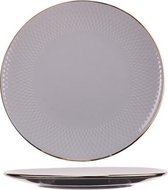 Ravenna Grijs Dinerbord - Plat - Ø 27,2cm