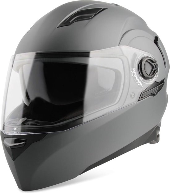 VINZ Kensal Integraalhelm Titanium / Integraal Helm / Scooterhelm