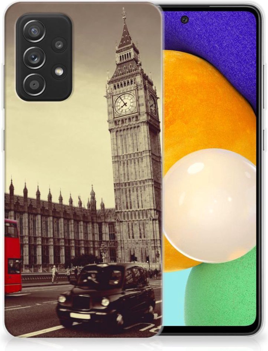Samsung Galaxy A52 (5G/4G) Siliconen Back Cover Londen
