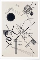 JUNIQE - Poster Kandinsky - Untitled (Drawing 4) -30x45 /Wit & Zwart