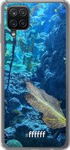 6F hoesje - geschikt voor Samsung Galaxy A12 - Transparant TPU Case - Coral Reef #ffffff