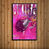 Akira Poster 7 - 21x30cm Canvas - Multi-color
