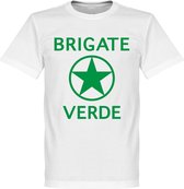 Brigate Verde Celtic T-Shirt - Wit - L