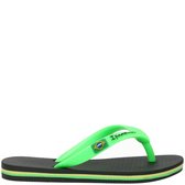 Ipanema Classic Brasil Kids Slippers - Zwart/Groen - Maat 35/36