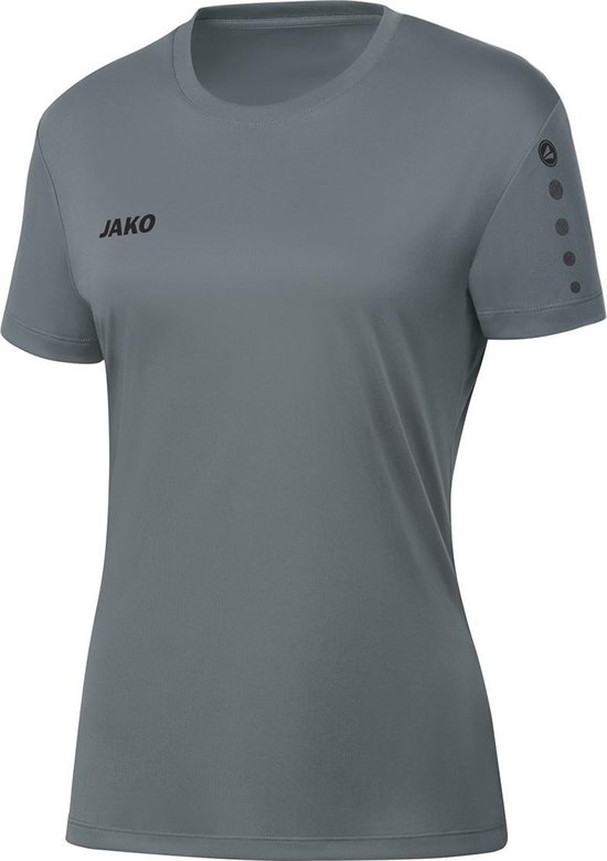 Jako - Jersey Team Women S/S - Shirt Team KM dames - 38 - Grijs