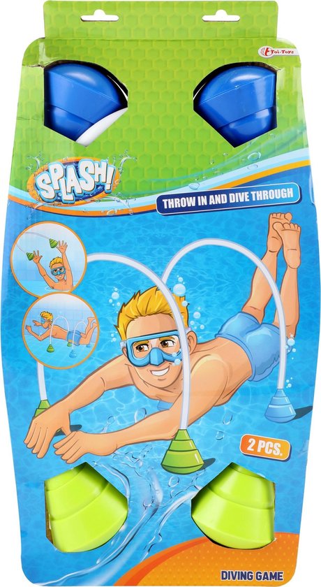 Duikspeelgoed | Splash junior blauw | voor kinderen | tuin speelgoed |  bol.com