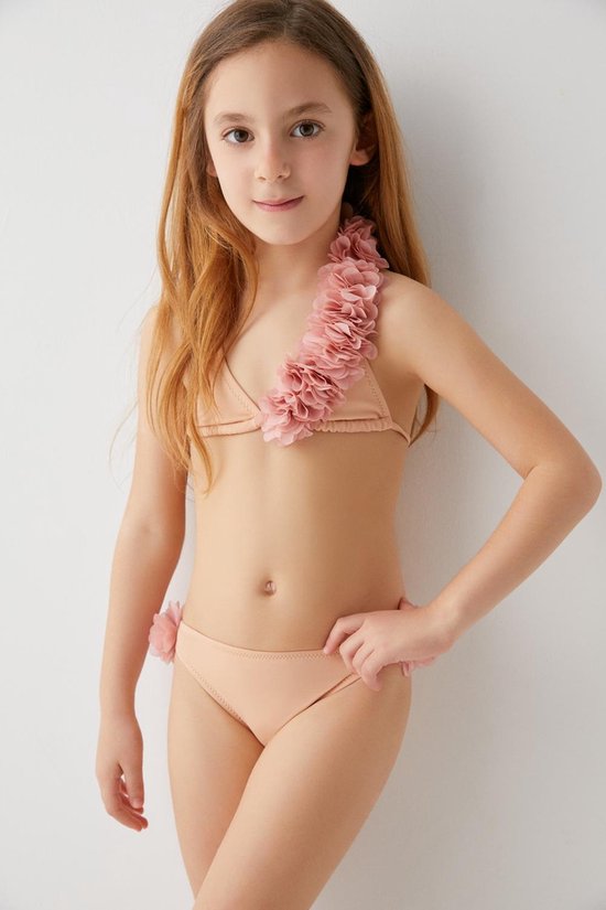 DELILAH Sneldrogende en UV Werend Bikini Meisjes - Zachte en Comfortabele  Zwemkleiding... | bol