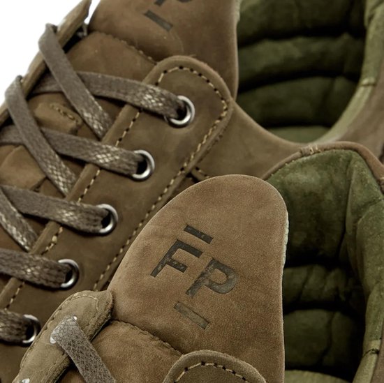 Filling Pieces Low Top Plain Nubuck Dark Green - Heren Sneakers - Maat 46 |  bol.com