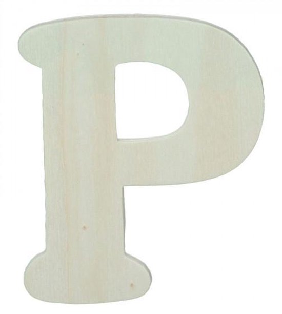 Bol Com Wood Cut Out 10 8cm 5mm Thick Letter P