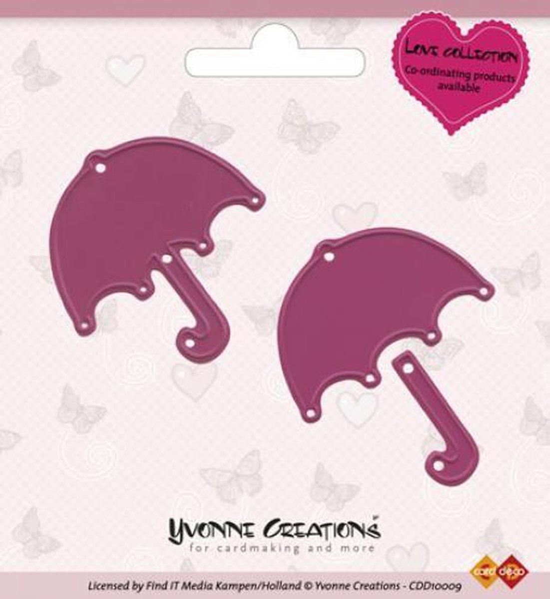Die - Yvonne Creations - Love - Umbrella