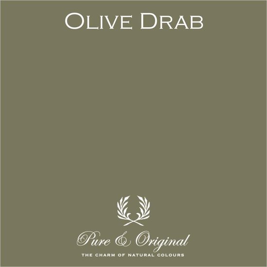 Pure & Original Classico Regular Krijtverf Olive Drab 0.25L