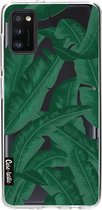 Casetastic Samsung Galaxy A41 (2020) Hoesje - Softcover Hoesje met Design - Banana Leaves Print