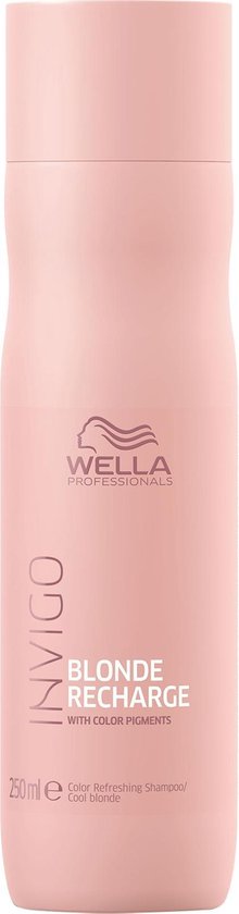 Wella - Invigo Color Recharge Blonde Shampoo - Cool - Sale