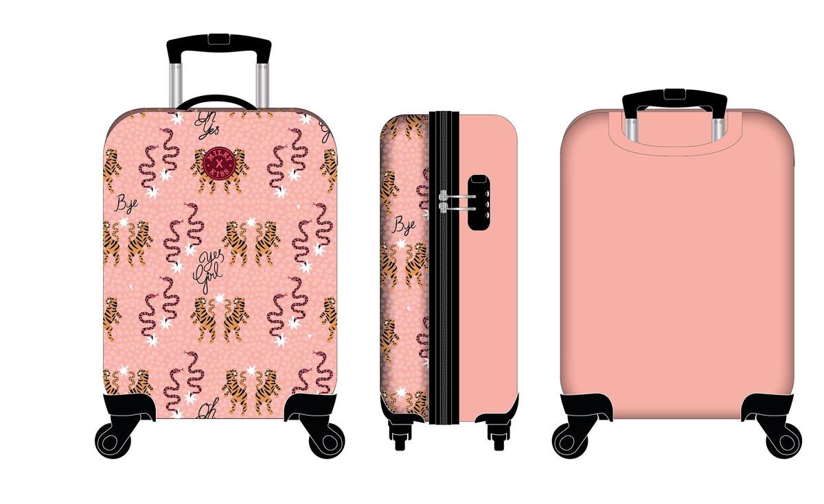Milky Kiss Trolley suitcases Milky Kiss En Route Reiskoffer - 40,4 l - Peach