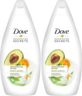 Dove Douchegel Women – Invigorating Ritual Avocado - Voordeelverpakking 2 x 500 ml