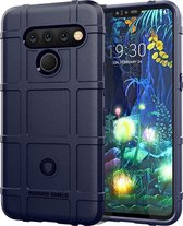 Volledige dekking schokbestendige TPU Case voor LG V50 ThinQ (blauw)