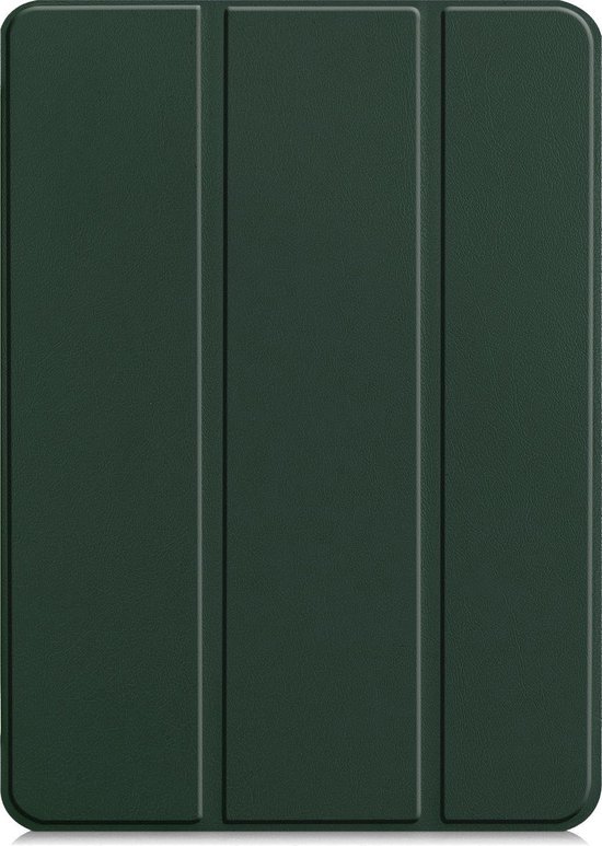 LUQ® iPad Pro 2020 Case 11 pouces Book Case Cover Sleeve - Vert foncé