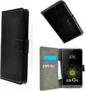 LG G5 SE smartphone hoesje wallet book style case zwart