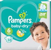 Pampers Baby Dry Luiers Maat 6 - 33 stuks