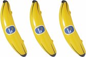 5x Stuks opblaasbare banaan/bananen van 100 cm - Opblaas figuren voor strand, carnaval of zwembad