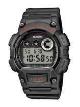 CASIO - W-735H-8AVEF - CASIO Collection - horloge - Mannen - Zwart - Kunststof Ø 49 mm