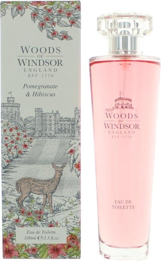 Woods of Windsor Pomegranate & Hibiscus Woods Of Windsor 100 ml - Eau De  Toilette... | bol.com