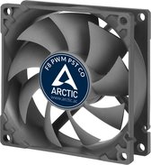 Arctic F8 PWM PST CO PC-ventilator Zwart (b x h x d) 80 x 80 x 25 mm