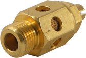 G3/8 Messing Smoorventiel met Geluiddemper - MSLC-03-C-G
