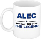 Alec The man, The myth the legend cadeau koffie mok / thee beker 300 ml