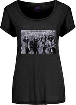 Tshirt Femme Black Sabbath - S- Group Shot Zwart