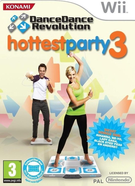 Dance Dance Revolution Hottest Party 3 – Game only
